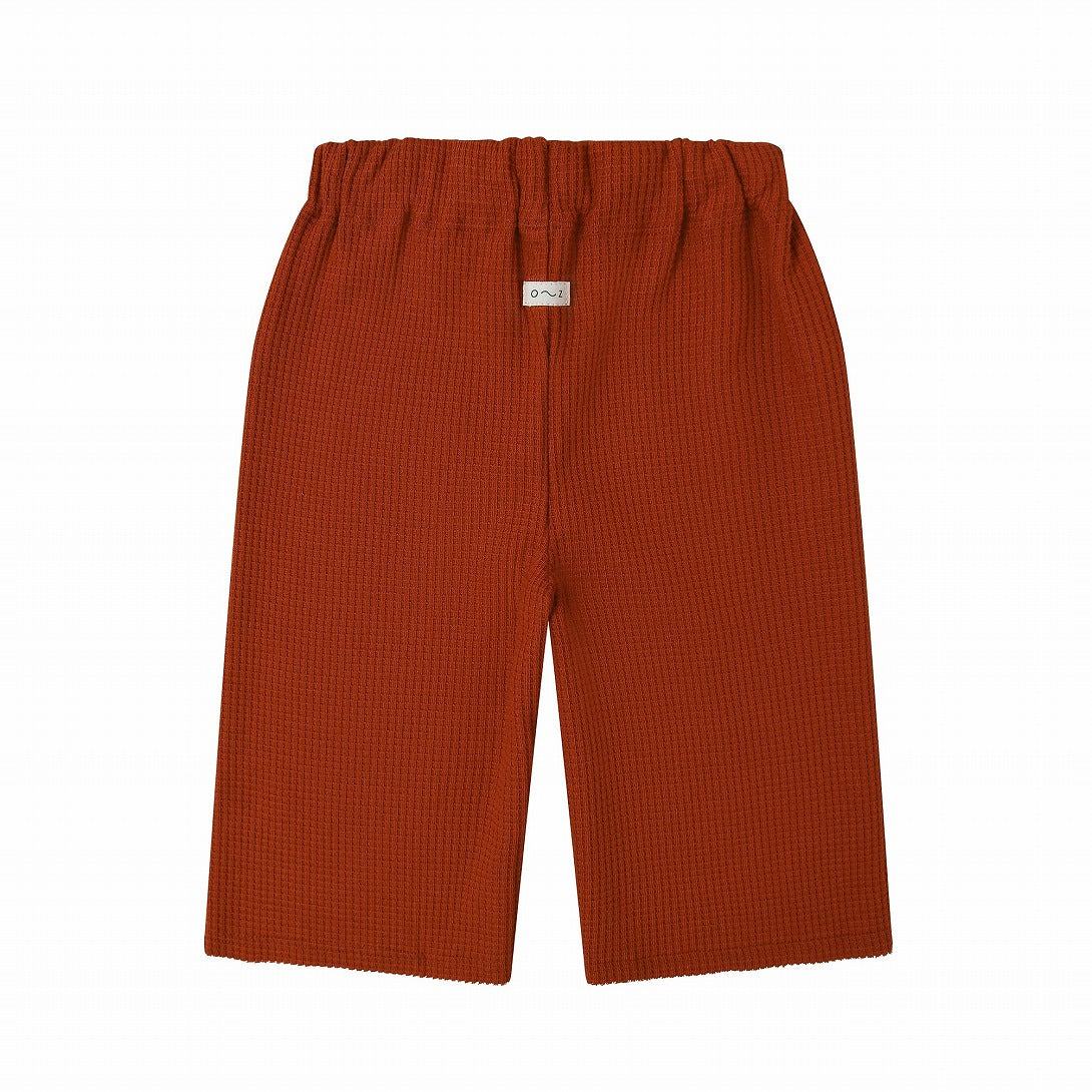 【organic zoo】Paprika Waffle Wide Leg Pants パンツ 1-2Y,2-3Y,3-4Y  | Coucoubebe/ククベベ