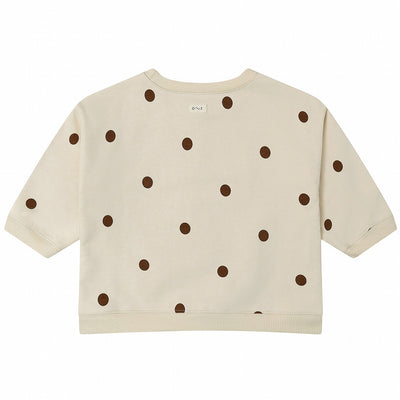 【organic zoo】Undyed Cotton Dots Sweatshirt スウェット 6-12M,1-2Y,2-3Y,3-4Y（Sub Image-4） | Coucoubebe/ククベベ