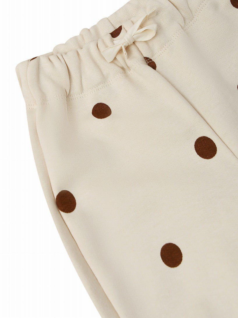 【organic zoo】Undyed Cotton Dots Sweatpants パンツ 6-12M,1-2Y,2-3Y,3-4Y  | Coucoubebe/ククベベ