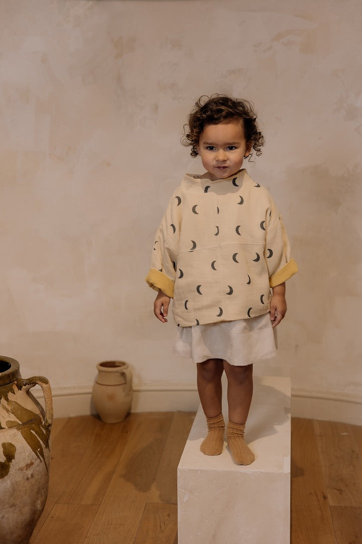 【organic zoo】Ceramic White Maker Crossback Skirt スカート 1-2Y,2-3Y,3-4Y  | Coucoubebe/ククベベ