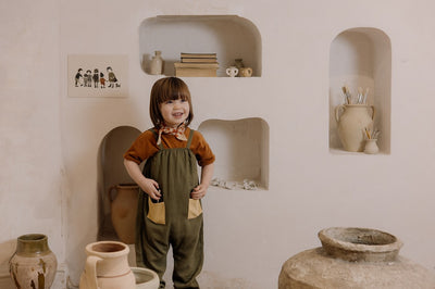 【organic zoo】Terracotta Terry Boxy T-Shirt Tシャツ 6-12M,1-2Y,2-3Y,3-4Y（Sub Image-18） | Coucoubebe/ククベベ
