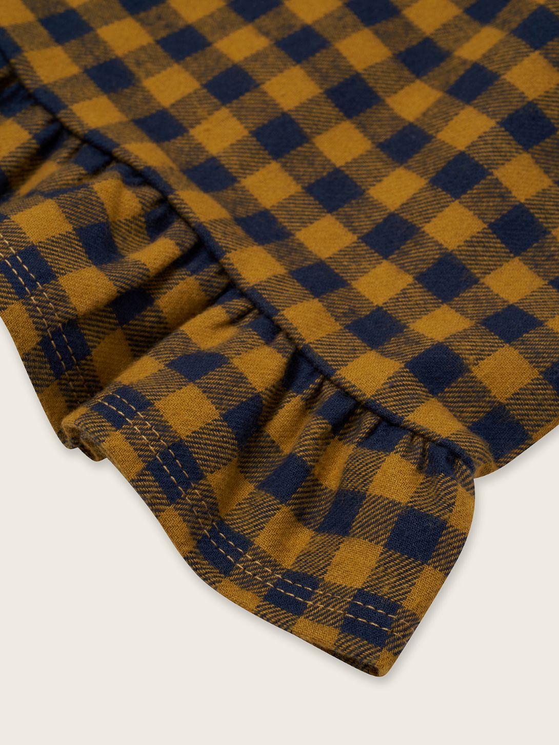 【organic zoo】Blueberry Gingham Frill Culottes パンツ 1-2Y,2-3Y,3-4Y  | Coucoubebe/ククベベ