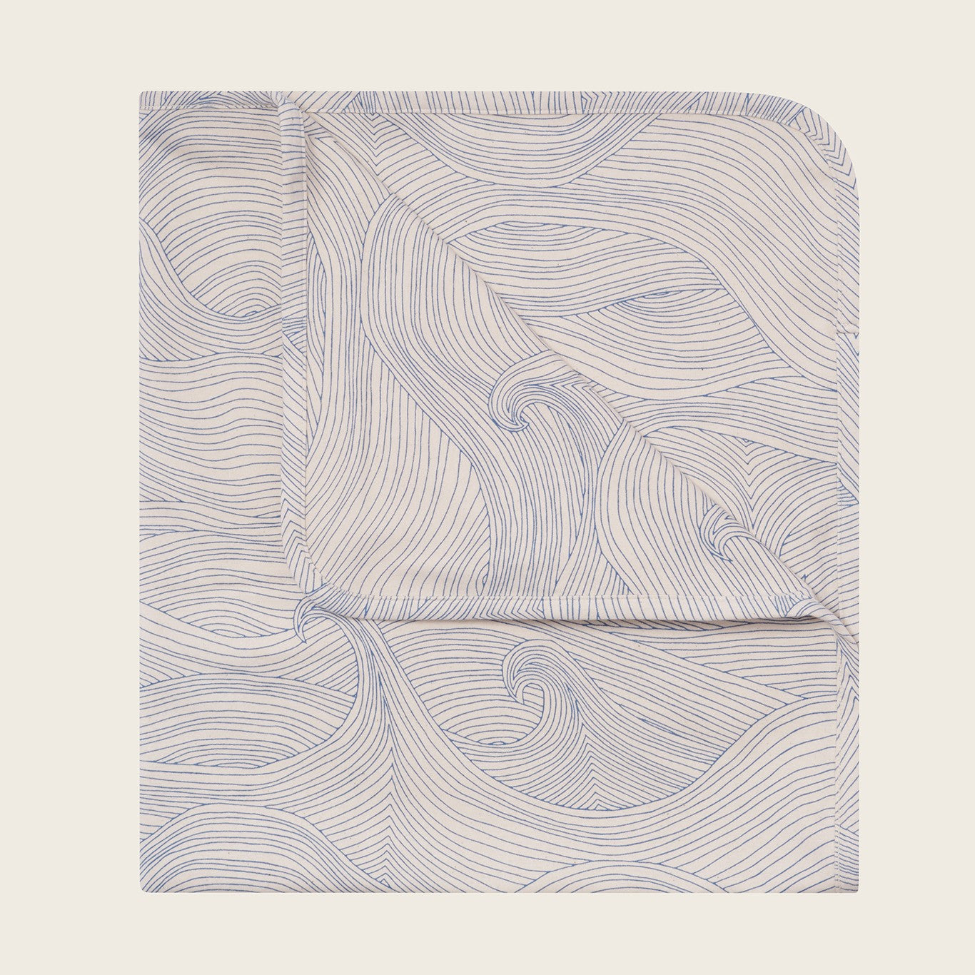 【organic zoo】Seascape Reversible Blanket Undyed ブランケット  | Coucoubebe/ククベベ