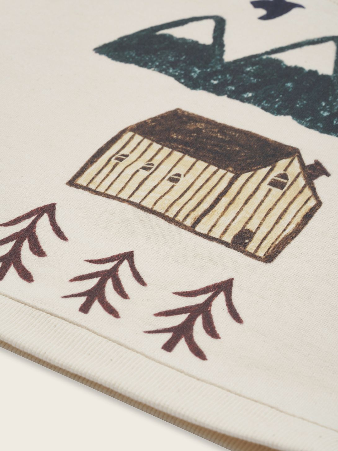 【organic zoo】Cabin Adventure Sweatshirt Undyed スウェット 6-12M,1-2Y,2-3Y,3-4Y,4-5Y  | Coucoubebe/ククベベ