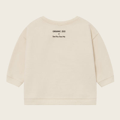 【organic zoo】Cabin Adventure Sweatshirt Undyed スウェット 6-12M,1-2Y,2-3Y,3-4Y,4-5Y（Sub Image-2） | Coucoubebe/ククベベ