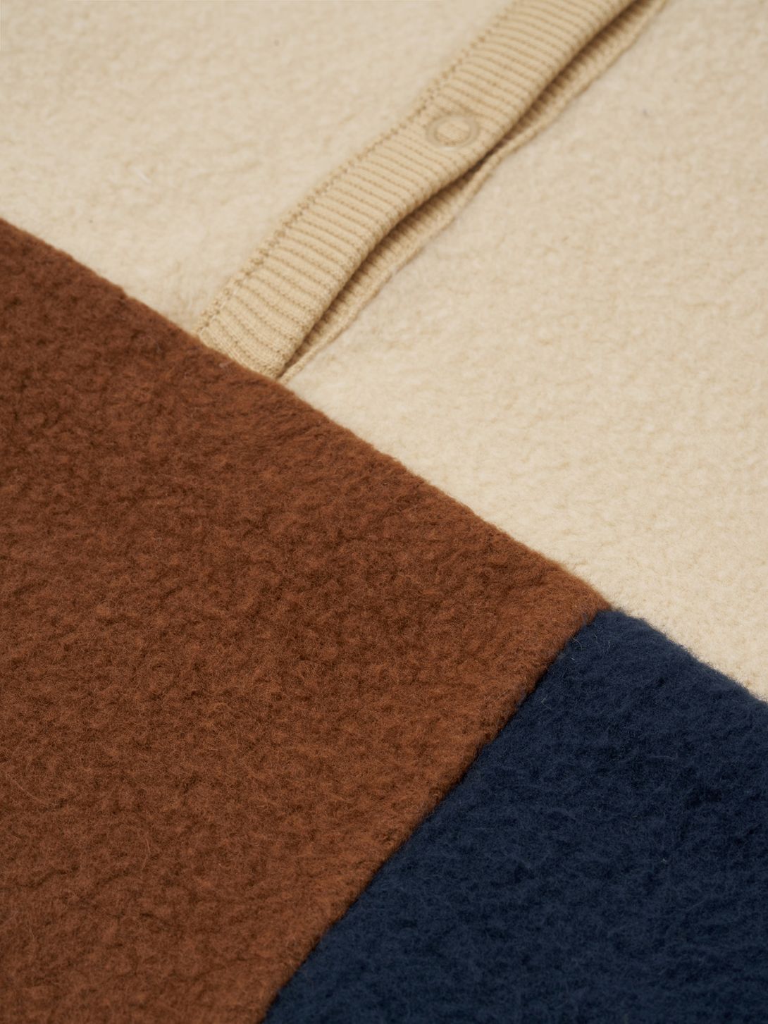 【organic zoo】Colour Block Fleece Sweater スウェット 1-2Y,2-3Y,3-4Y  | Coucoubebe/ククベベ