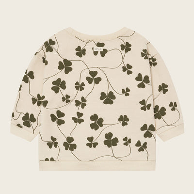 【organic zoo】Clover Sweatshirt Undyed スウェット 6-12M,1-2Y,2-3Y,3-4Y,4-5Y（Sub Image-4） | Coucoubebe/ククベベ