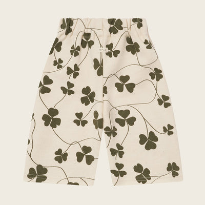 【organic zoo】Clover Wide Leg Pants Undyed パンツ 6-12M,1-2Y,2-3Y,3-4Y,4-5Y（Sub Image-2） | Coucoubebe/ククベベ
