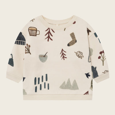 【organic zoo】Cosy Wild Sweatshirt Undyed スウェット 6-12M,1-2Y,2-3Y,3-4Y,4-5Y（Sub Image-3） | Coucoubebe/ククベベ