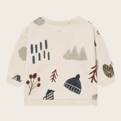 【organic zoo】Cosy Wild Sweatshirt Undyed スウェット 6-12M,1-2Y,2-3Y,3-4Y,4-5Y（Sub Image-2） | Coucoubebe/ククベベ