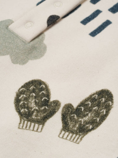 【organic zoo】Cosy Wild Onesie Undyed ロンパース 3-6M,6-12M,1-2Y（Sub Image-3） | Coucoubebe/ククベベ
