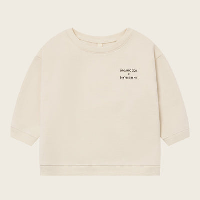 【organic zoo】Forest Song Sweatshirt Undyed スウェット 6-12M,1-2Y,2-3Y,3-4Y,4-5Y（Sub Image-3） | Coucoubebe/ククベベ