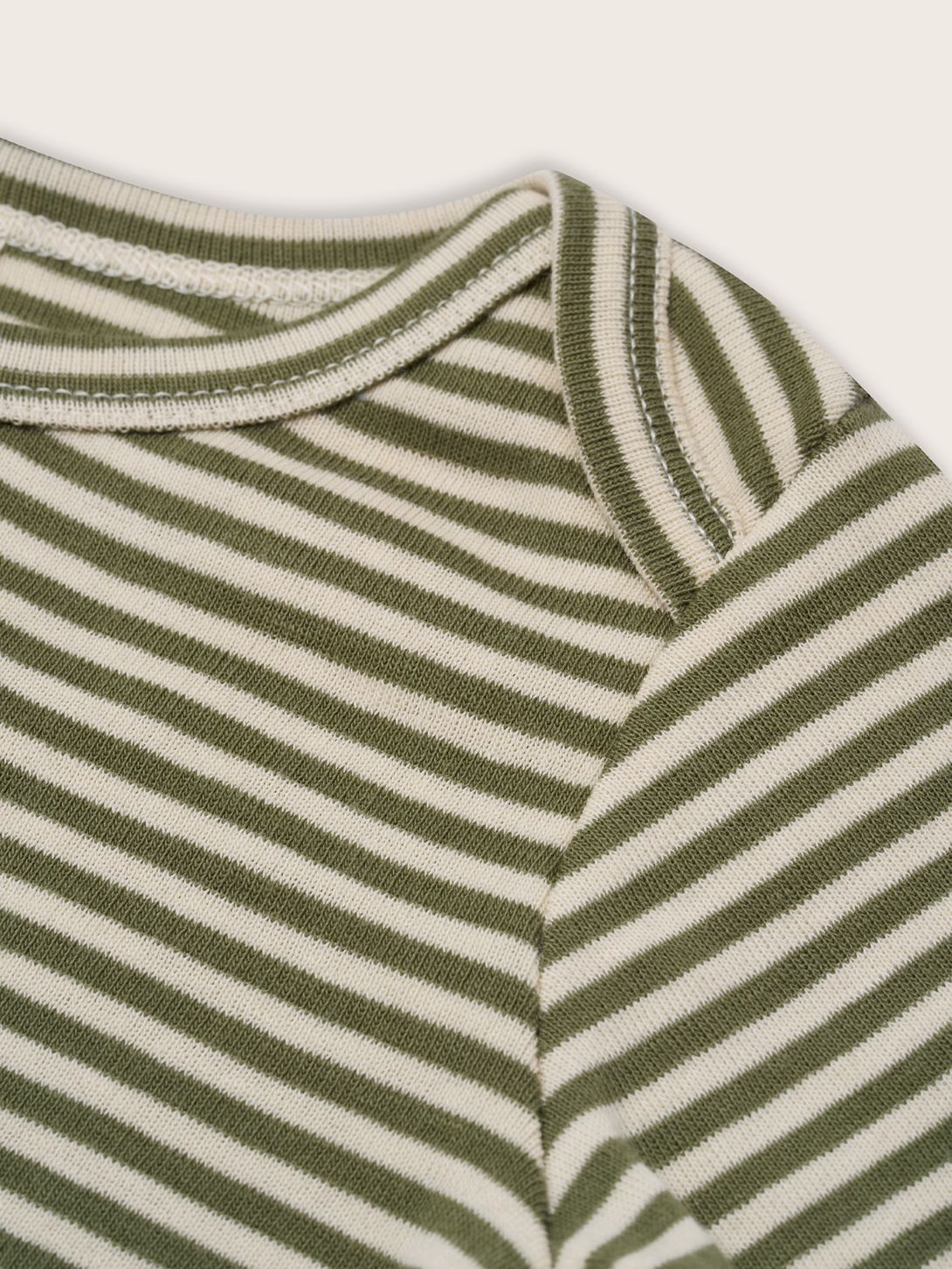 【organic zoo】Fern Stripes Base Layer Set ベースレイヤーセット 6-12M,1-2Y,2-3Y,3-4Y  | Coucoubebe/ククベベ
