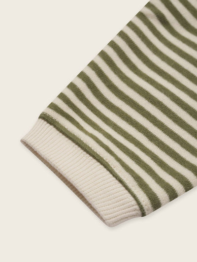 【organic zoo】Fern Stripes Sweatshirt スウェット 6-12M,1-2Y,2-3Y,3-4Y（Sub Image-5） | Coucoubebe/ククベベ