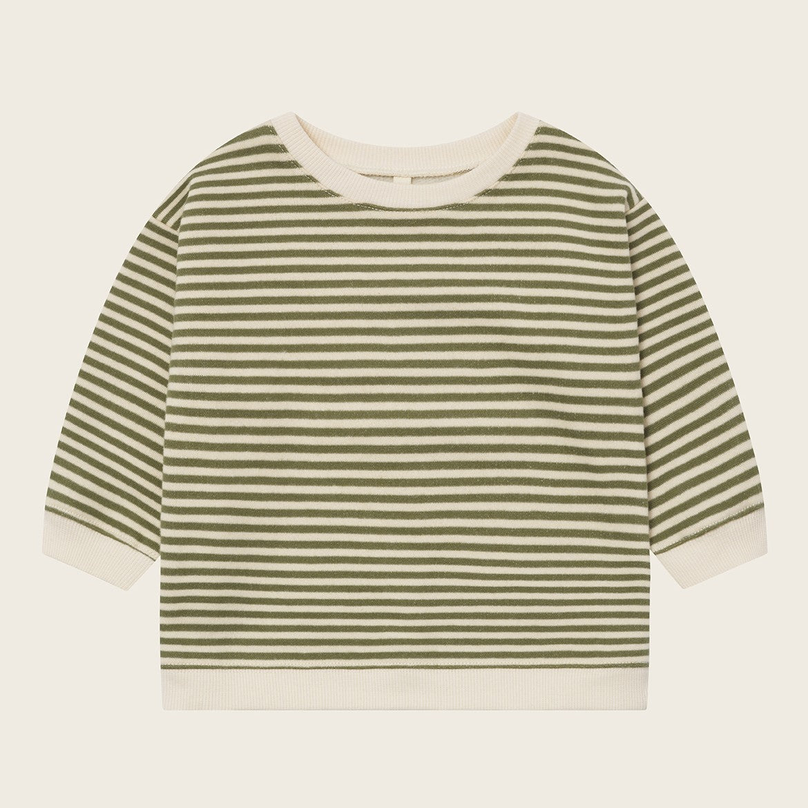 【organic zoo】Fern Stripes Sweatshirt スウェット 6-12M,1-2Y,2-3Y,3-4Y  | Coucoubebe/ククベベ