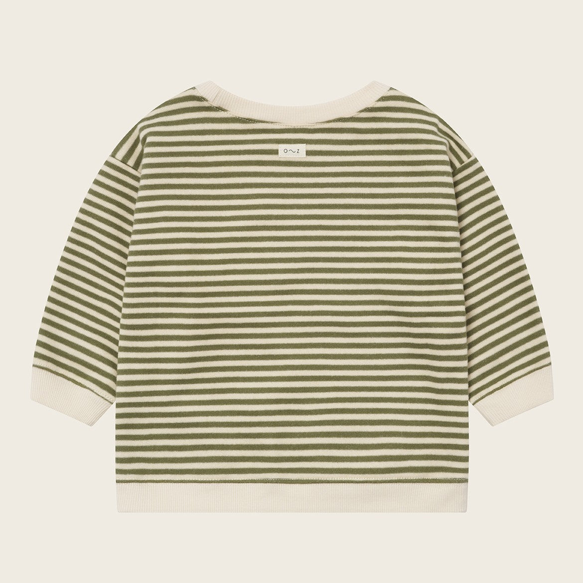 【organic zoo】Fern Stripes Sweatshirt スウェット 6-12M,1-2Y,2-3Y,3-4Y  | Coucoubebe/ククベベ