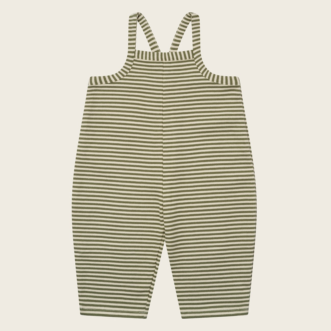 【organic zoo】Fern Stripes Dungarees ダンガリー 1-2Y,2-3Y,3-4Y  | Coucoubebe/ククベベ