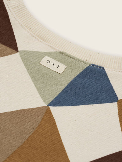 【organic zoo】Kite Patchwork Sweatshirt Undyed スウェット 6-12M,1-2Y,2-3Y,3-4Y,4-5Y（Sub Image-5） | Coucoubebe/ククベベ