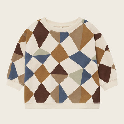 【organic zoo】Kite Patchwork Sweatshirt Undyed スウェット 6-12M,1-2Y,2-3Y,3-4Y,4-5Y（Sub Image-3） | Coucoubebe/ククベベ