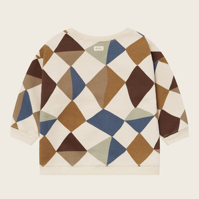 【organic zoo】Kite Patchwork Sweatshirt Undyed スウェット 6-12M,1-2Y,2-3Y,3-4Y,4-5Y（Sub Image-4） | Coucoubebe/ククベベ