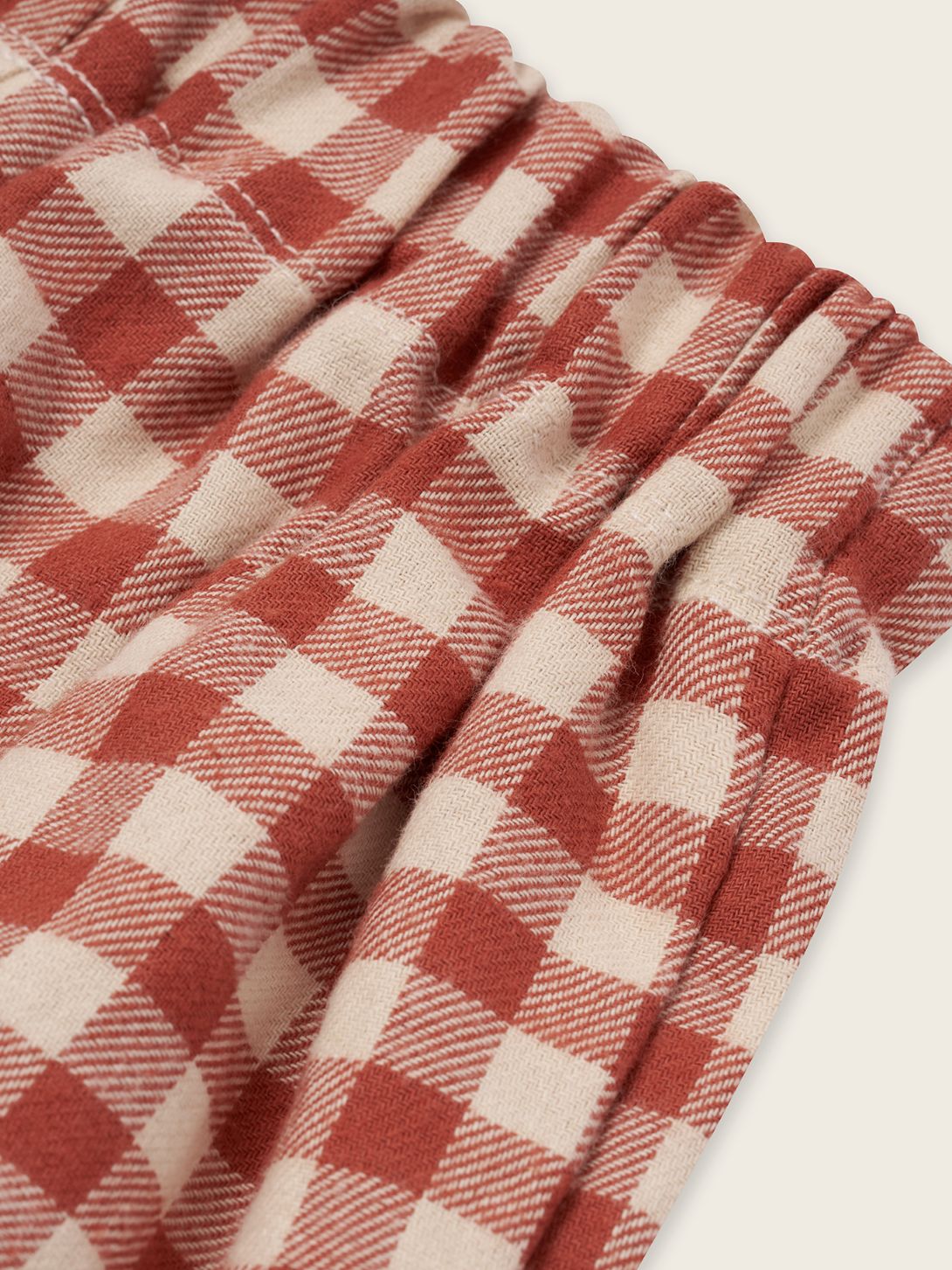 【organic zoo】Paprika Gingham Carrot Pants パンツ 6-12M,1-2Y,2-3Y,3-4Y,4-5Y  | Coucoubebe/ククベベ