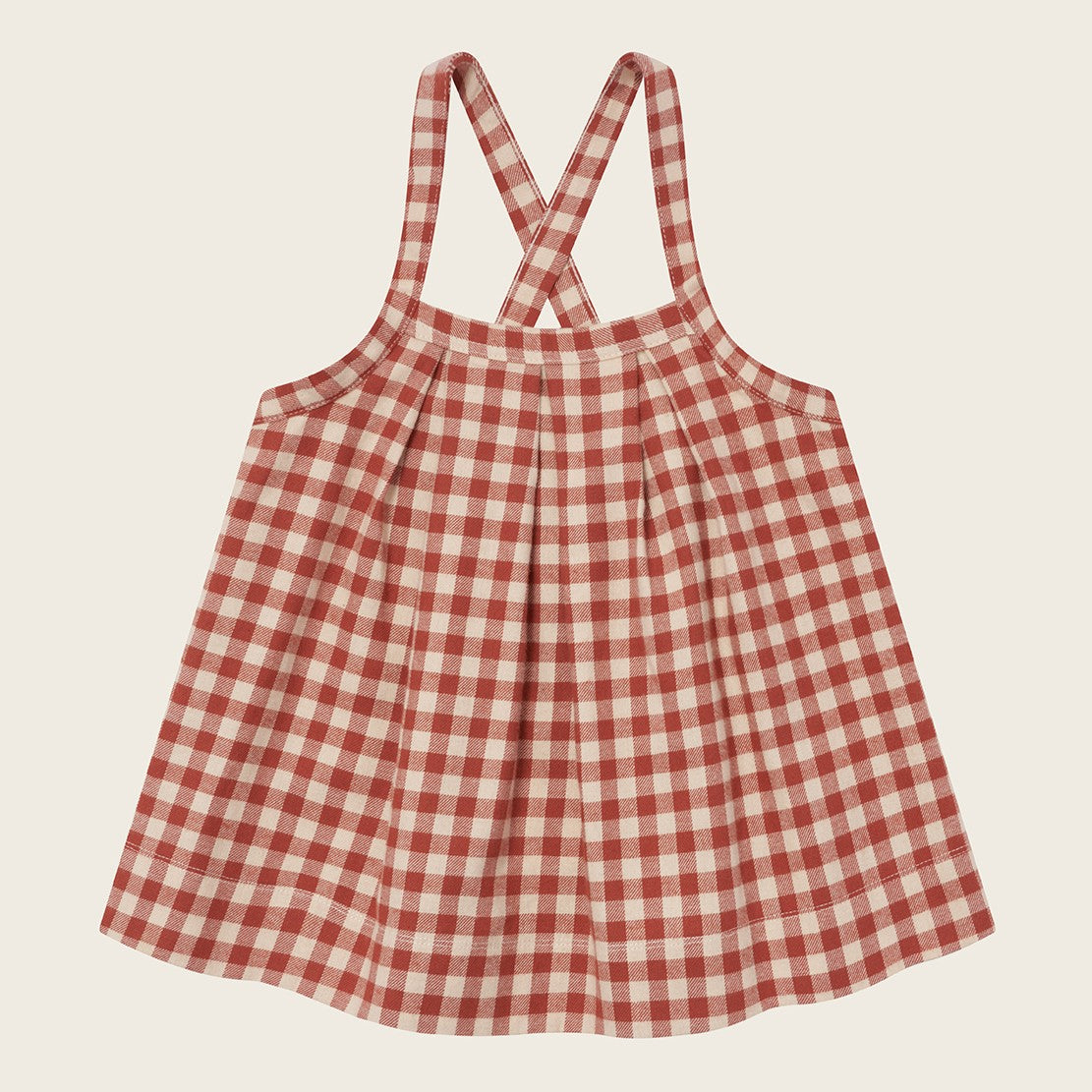 【organic zoo】Paprika Gingham Tribe Skirt スカート 1-2Y,2-3Y,3-4Y  | Coucoubebe/ククベベ