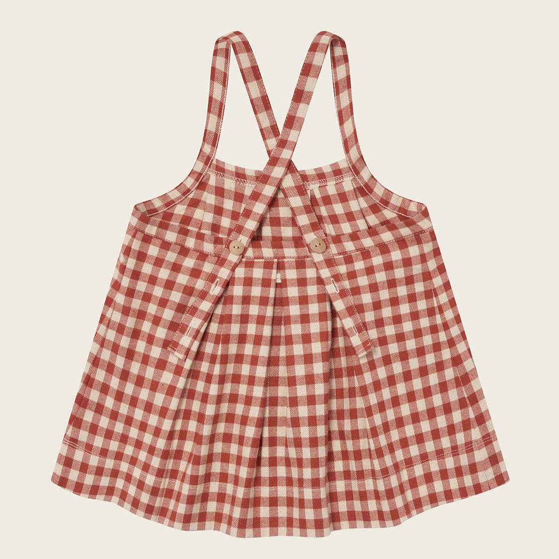 【organic zoo】Paprika Gingham Tribe Skirt スカート 1-2Y,2-3Y,3-4Y  | Coucoubebe/ククベベ