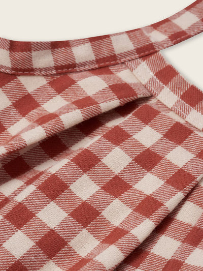 【organic zoo】Paprika Gingham Tribe Skirt スカート 1-2Y,2-3Y,3-4Y（Sub Image-3） | Coucoubebe/ククベベ