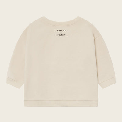 【organic zoo】Rooftop Gathering Sweatshirt Undyed スウェット 6-12M,1-2Y,2-3Y,3-4Y,4-5Y（Sub Image-4） | Coucoubebe/ククベベ