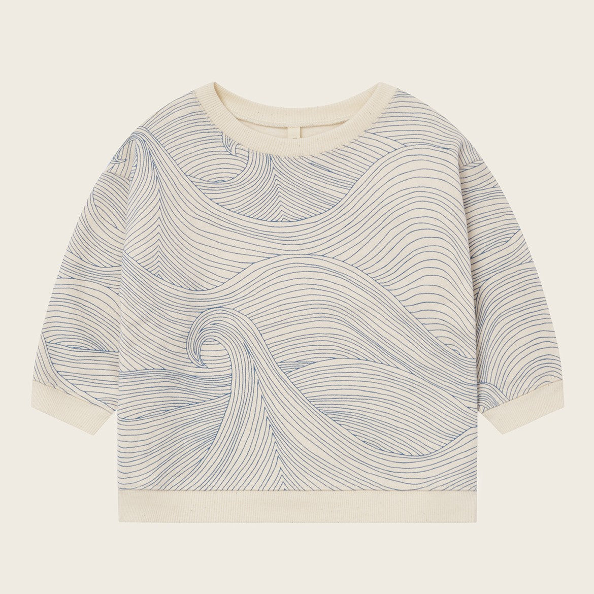 【organic zoo】Seascape Sweatshirt  Undyed スウェット 6-12M,1-2Y,2-3Y,3-4Y,4-5Y  | Coucoubebe/ククベベ
