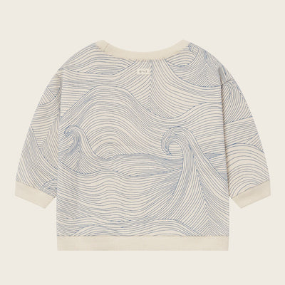 【organic zoo】Seascape Sweatshirt  Undyed スウェット 6-12M,1-2Y,2-3Y,3-4Y,4-5Y（Sub Image-4） | Coucoubebe/ククベベ