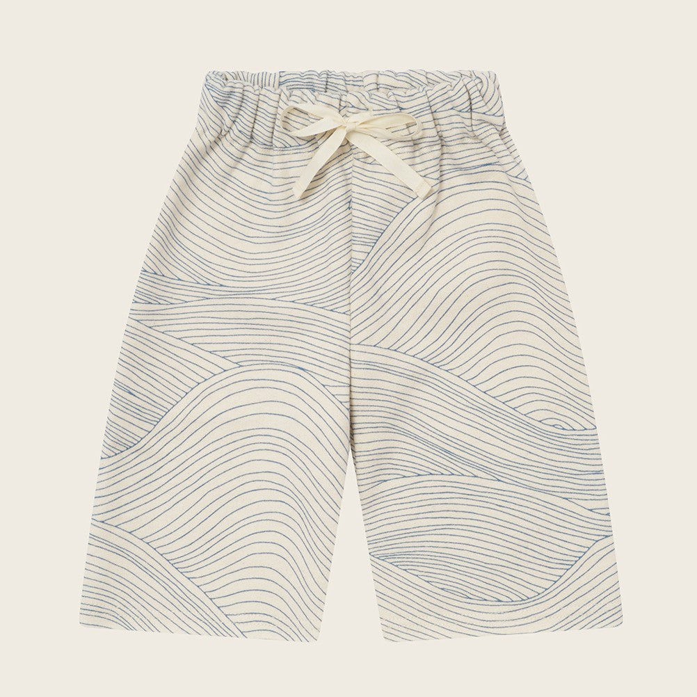 【organic zoo】Seascape Wide Leg Pants Undyed パンツ 6-12M,1-2Y,2-3Y,3-4Y,4-5Y  | Coucoubebe/ククベベ