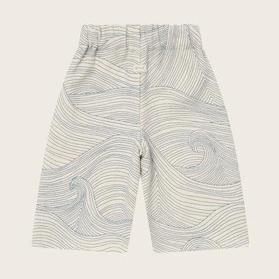 【organic zoo】Seascape Wide Leg Pants Undyed パンツ 6-12M,1-2Y,2-3Y,3-4Y,4-5Y（Sub Image-2） | Coucoubebe/ククベベ