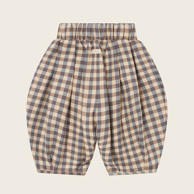 【organic zoo】Shoreline Gingham Lodge Pants パンツ 6-12M,1-2Y,2-3Y,3-4Y,4-5Y（Sub Image-2） | Coucoubebe/ククベベ