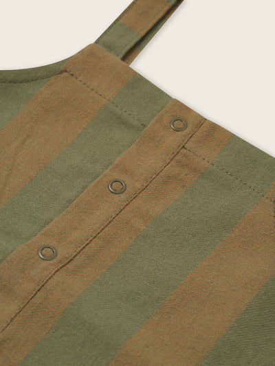 【organic zoo】Woodland Stripes Salopette サロペット 3-6M,6-12M（Sub Image-3） | Coucoubebe/ククベベ