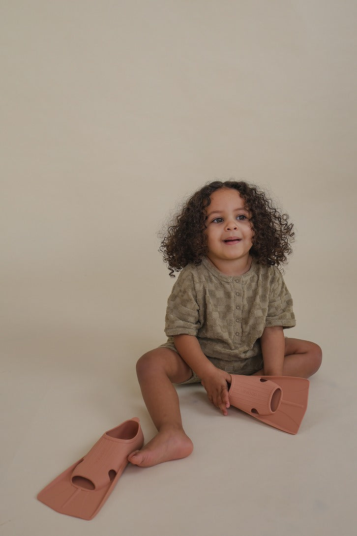 organic zoo】【30%OFF】 Dusky Checkboard Terry Boxy T-Shirt T 