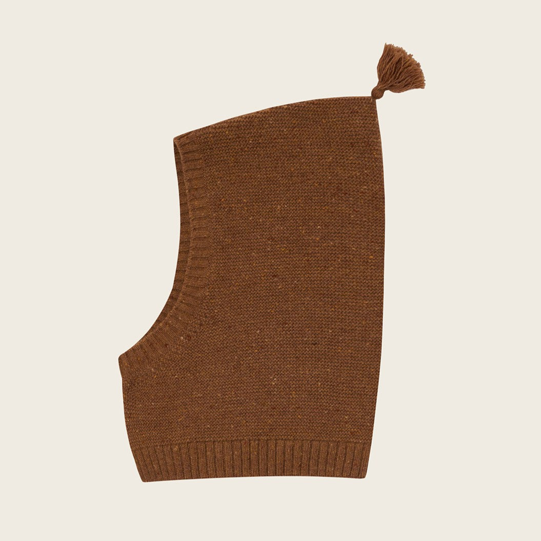 【organic zoo】Chestnut Balaclava 帽子 1-2Y,2-3Y,3-4Y  | Coucoubebe/ククベベ