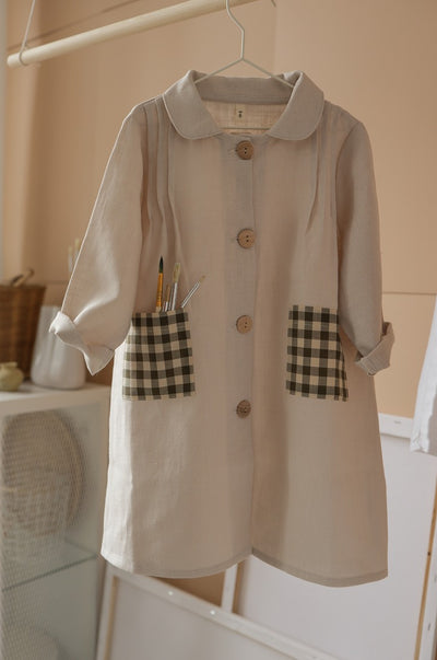 【organic zoo】Ceramic White Potter Dress ワンピース 1-2Y,2-3Y,3-4Y（Sub Image-23） | Coucoubebe/ククベベ