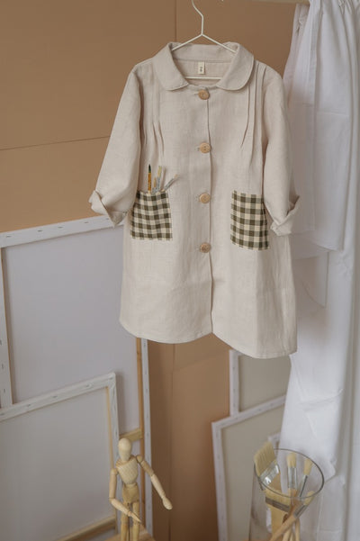 【organic zoo】Ceramic White Potter Dress ワンピース 1-2Y,2-3Y,3-4Y（Sub Image-22） | Coucoubebe/ククベベ
