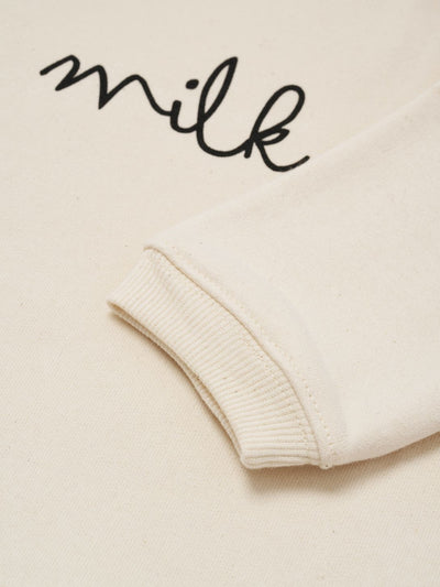 【organic zoo】Milk Sweatshirt Undyed スウェット 3-6M,6-12M,1-2Y,2-3Y,3-4Y（Sub Image-6） | Coucoubebe/ククベベ