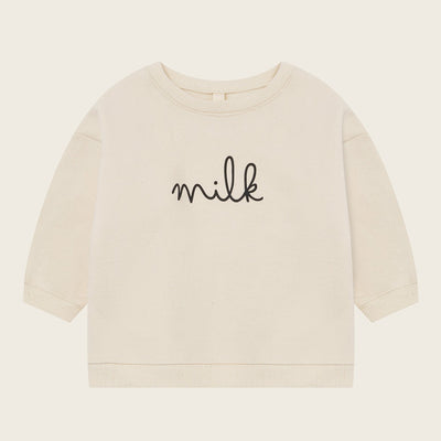 【organic zoo】Milk Sweatshirt Undyed スウェット 3-6M,6-12M,1-2Y,2-3Y,3-4Y（Sub Image-3） | Coucoubebe/ククベベ