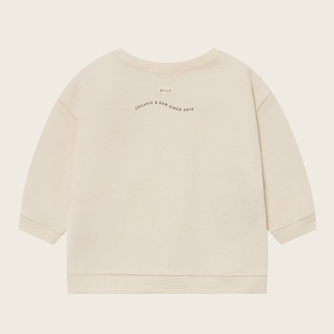 【organic zoo】Milk Sweatshirt Undyed スウェット 3-6M,6-12M,1-2Y,2-3Y,3-4Y  | Coucoubebe/ククベベ
