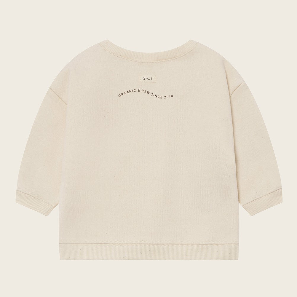 【organic zoo】Milk Sweatshirt Undyed スウェット 3-6M,6-12M,1-2Y,2-3Y,3-4Y  | Coucoubebe/ククベベ