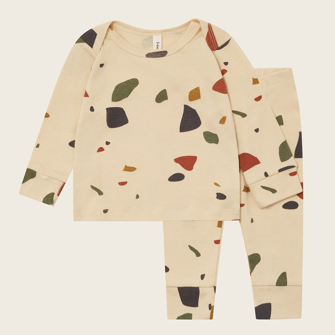 【organic zoo】Terrazzo Base Layer Set ベースレイヤーセット 6-12M,1-2Y,2-3Y,3-4Y  | Coucoubebe/ククベベ