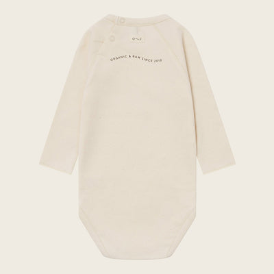 【organic zoo】Undyed Milk Bodysuit ロンパース NB,0-3M,3-6M,6-12M（Sub Image-2） | Coucoubebe/ククベベ