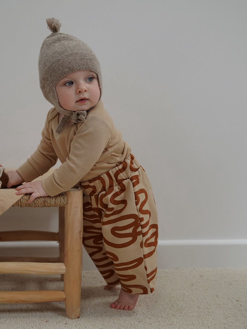 オーガニックズーorganic zoo journey traveller pants 2-3y