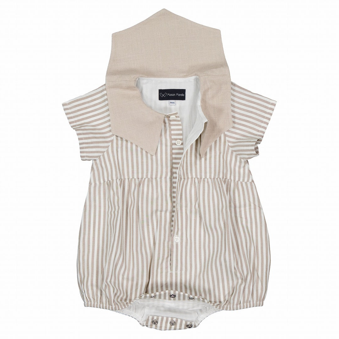 （【*^_^*） 】Maison Marelle ロンパース 18m Maison Marelle】Romper BABYLONE ロンパース 12m,18m,24m