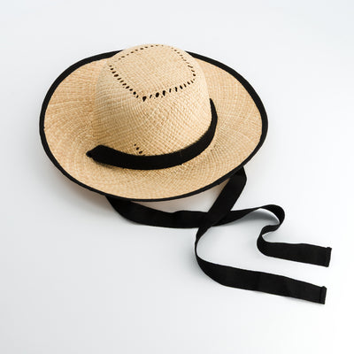 【Maison Marelle】GERMAIN blak ribbon 帽子 6-12m,4-5y（Sub Image-4） | Coucoubebe/ククベベ