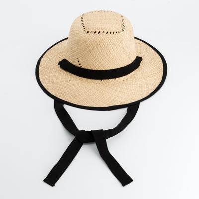 【Maison Marelle】GERMAIN blak ribbon 帽子 6-12m,4-5y（Sub Image-6） | Coucoubebe/ククベベ
