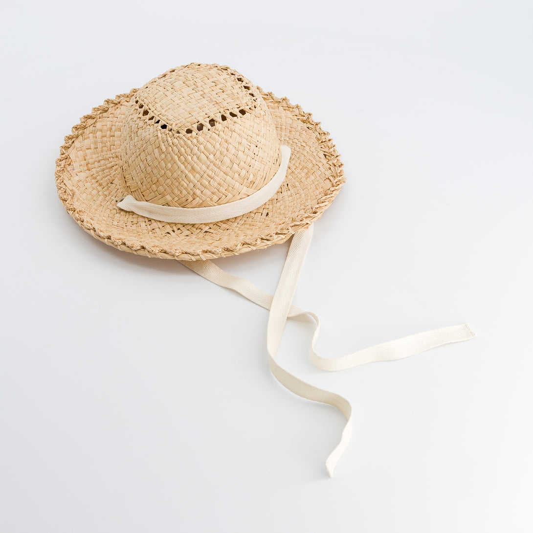 【Maison Marelle】MACY cream ribbon 帽子 6-12m,4-5y  | Coucoubebe/ククベベ